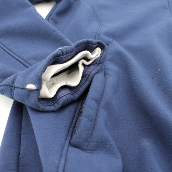 Women’s Medium Navy North Face Fleece Jacket - Picture 4 of 8